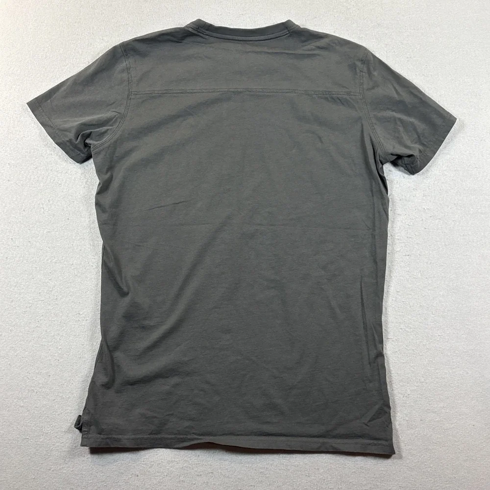Kuhl‎ Shirt Mens Medium Gray Mountain Graphic Crewneck Casual Outdoor Tee Cotton